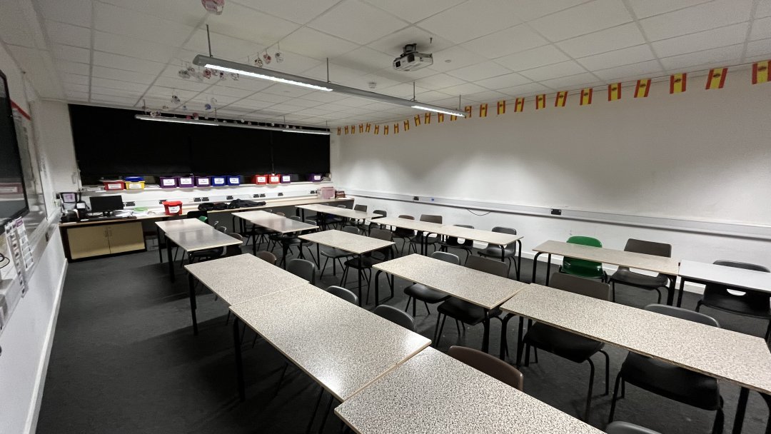 Classrooms at Bourne End Academy in Bourne End