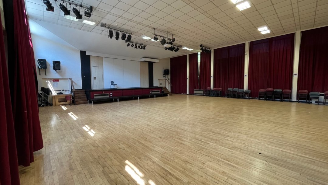 Stage Hall at DSLV E-Act Academy in Daventry