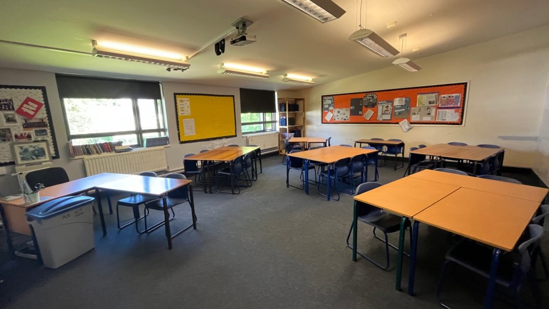 Classrooms at DSLV E-Act Academy in Daventry