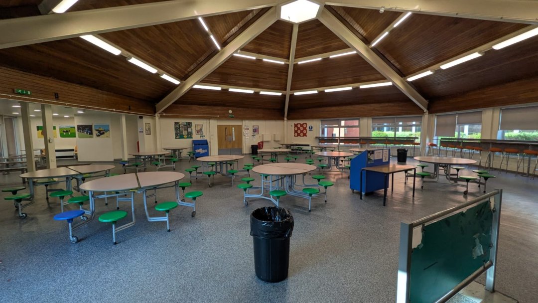 Dining Hall at DSLV E-Act Academy in Daventry