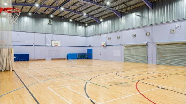 Sports Hall at Harris Academy Morden in London