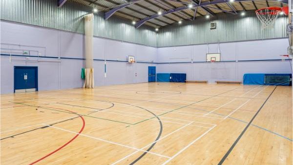 Sports Hall at Harris Academy Morden in London