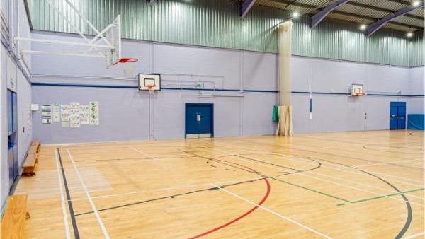 Sports Hall at Harris Academy Morden in London