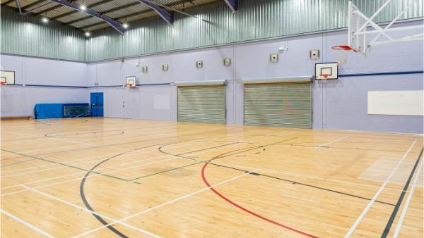 Sports Hall at Harris Academy Morden in London