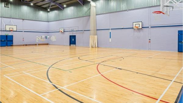 Sports Hall at Harris Academy Morden in London