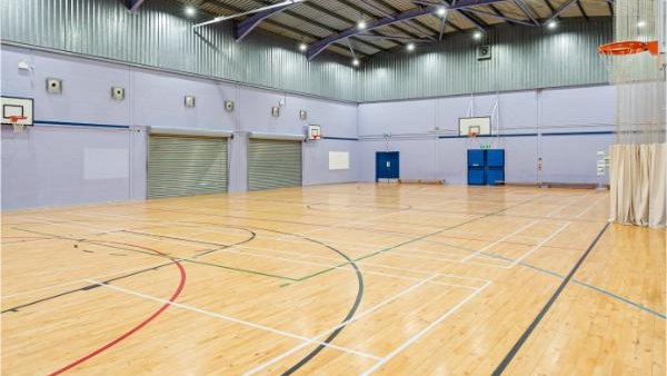 Sports Hall at Harris Academy Morden in London