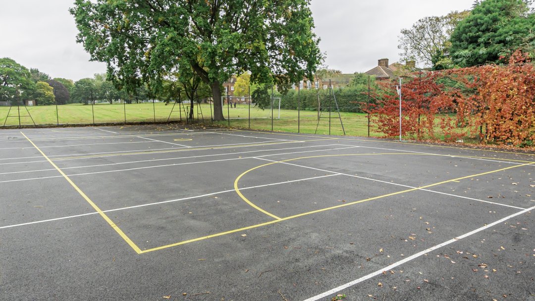 MUGA 1 at Harris Academy Morden in London