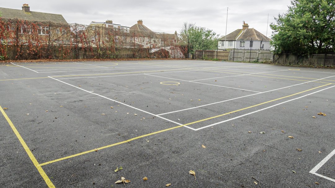 MUGA 1 at Harris Academy Morden in London