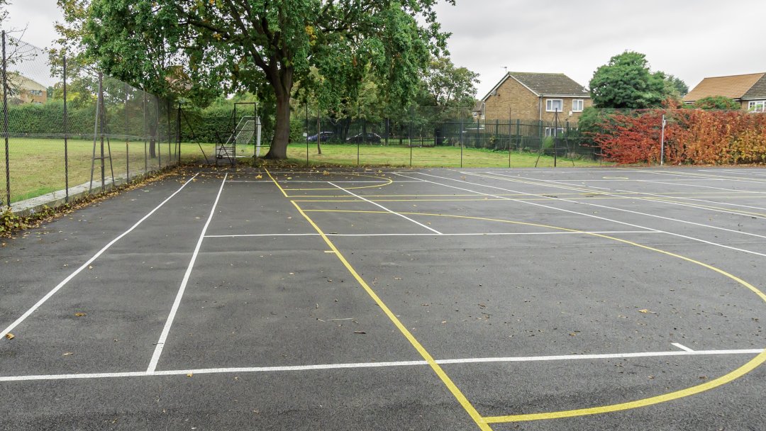 MUGA 1 at Harris Academy Morden in London
