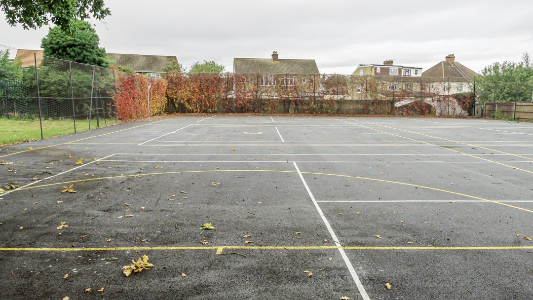 MUGA 1 at Harris Academy Morden in London