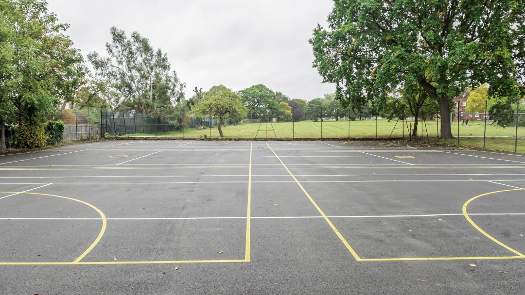MUGA 1 at Harris Academy Morden in London
