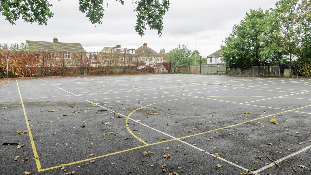 MUGA 1 at Harris Academy Morden in London