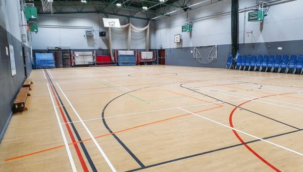 Sports Hall at The Westleigh School in Leigh