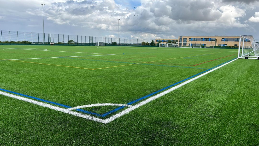 4G Pitch at De Warenne Academy in Doncaster