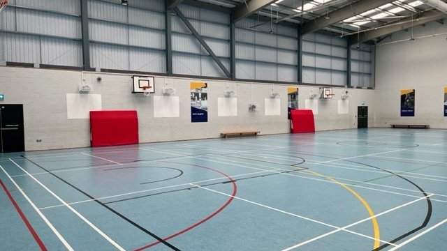 Sports Hall at Don Valley Academy in Doncaster