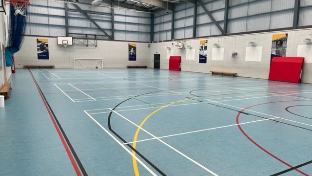 Sports Hall at Don Valley Academy in Doncaster