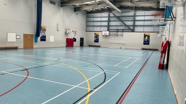 Sports Hall at Don Valley Academy in Doncaster