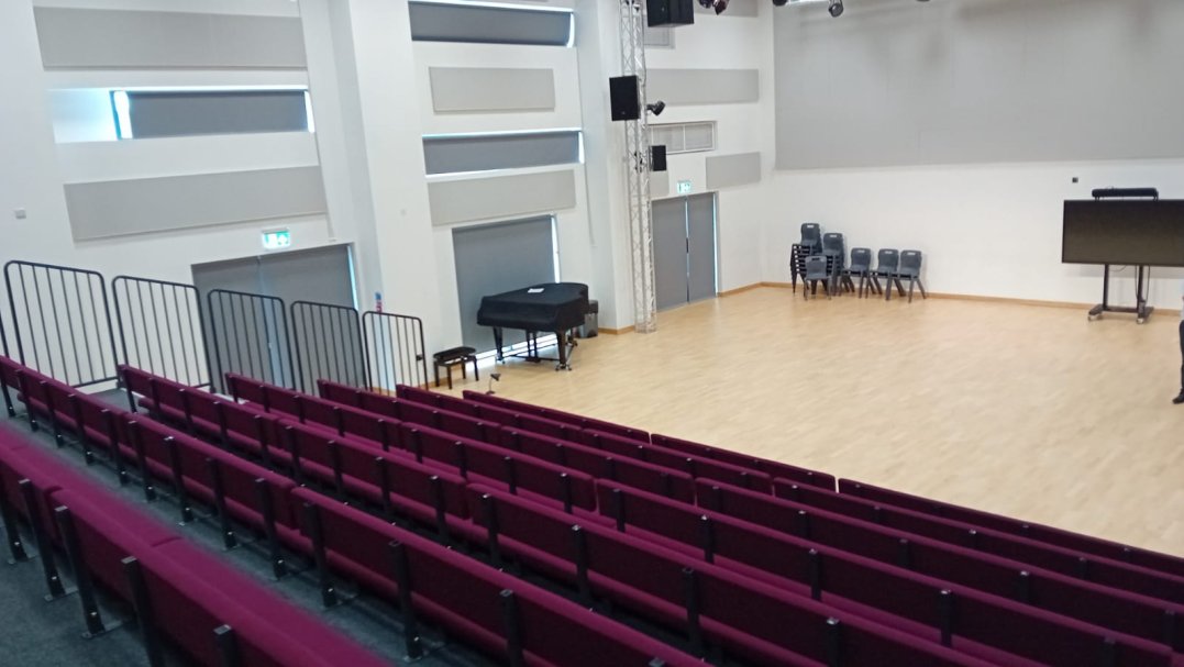 Main Hall at Tunbridge Wells Grammar School for Boys (Sevenoaks Campus) in Kent